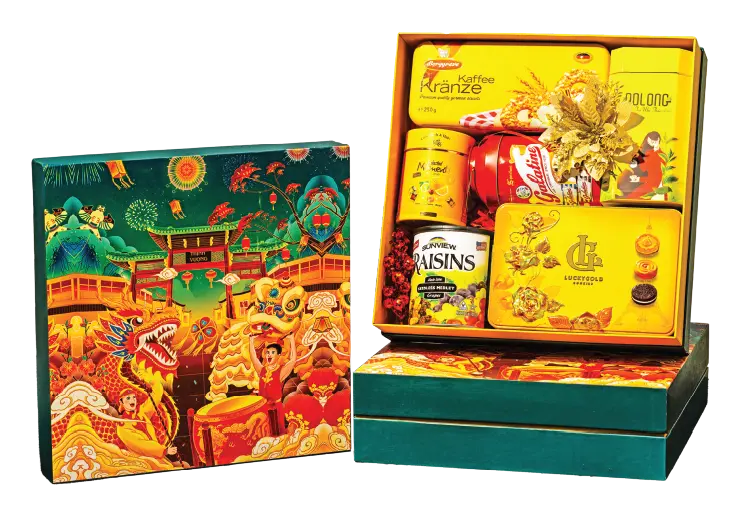 Hamper hộp quà tết #1