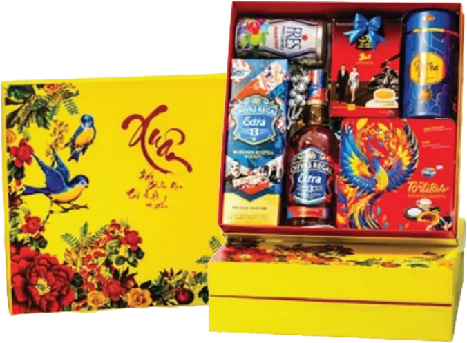 Hamper hộp quà tết #4